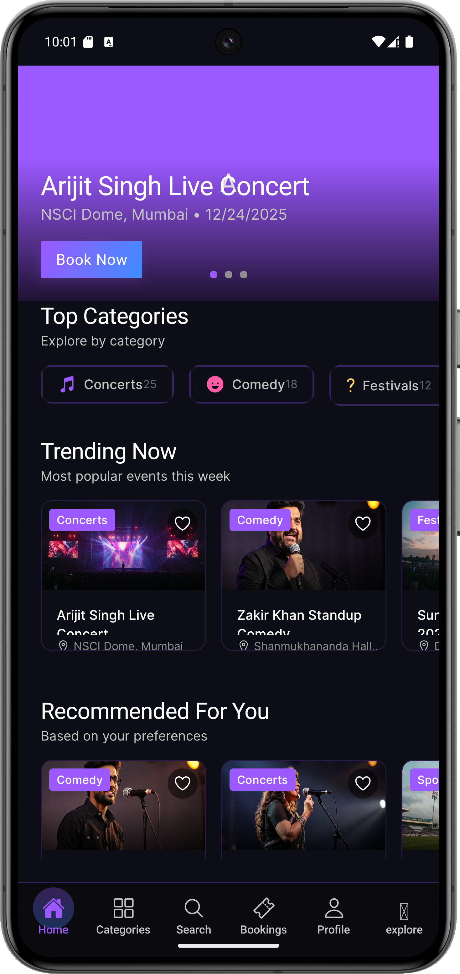 Eventify - Event Booking & Ticketing App